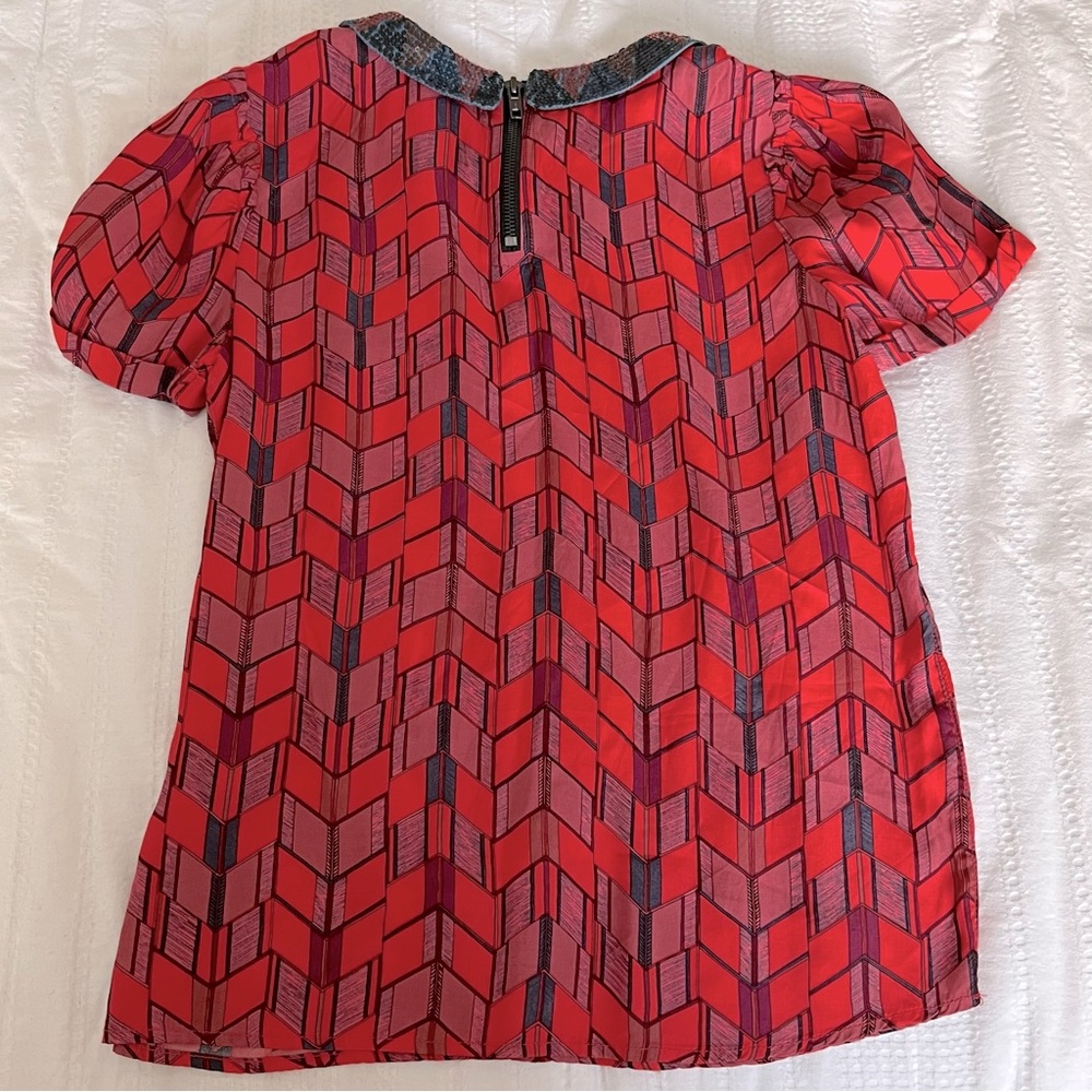 Maison Scotch Short Sleeve Blouse - Picture 4 of 9